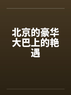 北京的豪华大巴上的艳遇