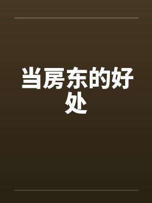 当房东的好处