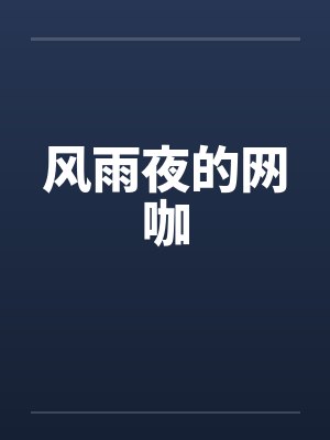 风雨夜的网咖