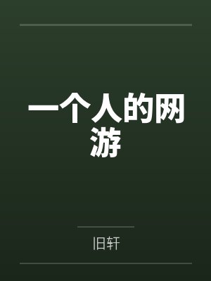 一个人的网游