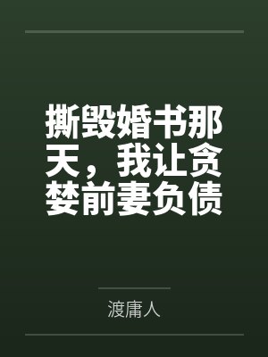 撕毁婚书那天，我让贪婪前妻负债千万