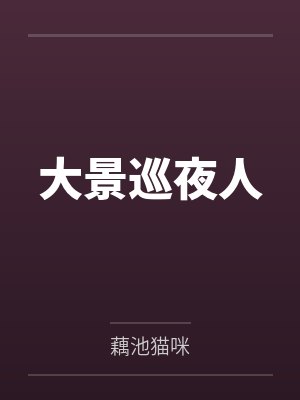 赵鲤林氏大景巡夜人