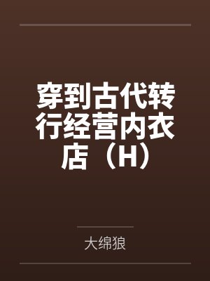 穿到古代转行经营内衣店（H）