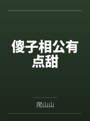 傻子相公有点甜