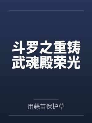 斗罗之重铸武魂殿荣光