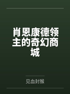 肖恩康德领主的奇幻商城