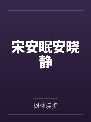 宋安眠安晓静