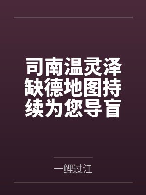 司南温灵泽缺德地图持续为您导盲