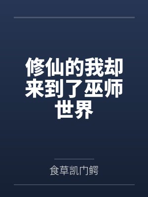 修仙的我却来到了巫师世界