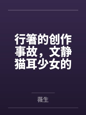 行箸的创作事故,文静猫耳少女的蜜臀惩罚日记~写黄文的代价是被打到高潮失禁~屁股、乳头、屁眼、小穴的全