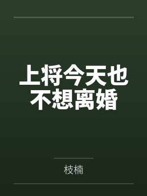 上将今天也不想离婚